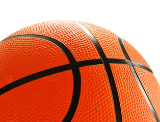 Basketball isolated on white background