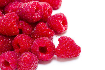 Heap of Raspberries