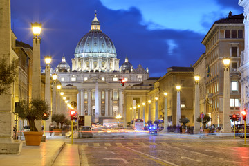 St. Peter, Via della Conciliazione, Rome
