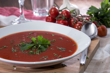 Fresh made Tomato Soup