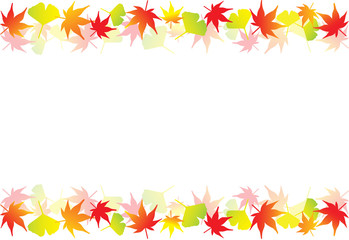 イチョウと紅葉