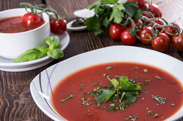 Fresh made Tomato Soup