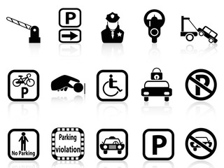 car parking icons