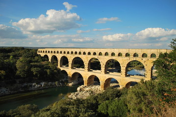 Obraz premium Pont du Gard