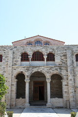 Fototapeta na wymiar Kościół na wyspie Parosza