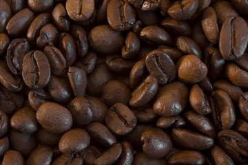 Fotobehang Koffiebonen Grains de café - vrac  © mdarts