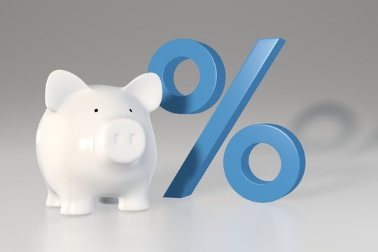 Piggy bank - percent