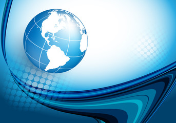 wavy lines with copy space. Eps10