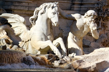 Fontaine de Trévi à Rome - Italie