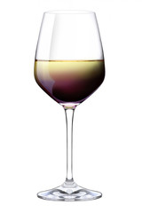 Mix color of red, cherry, and white wine