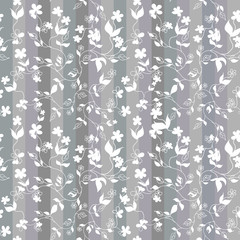 Fototapeta premium Floral seamless pattern