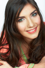 Fototapeta premium Beautiful young female model