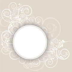 Hintergrund aus Ornamenten mit Textfreiraum