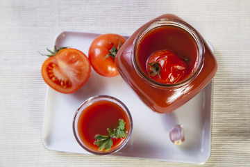 Томаты и томатный сок