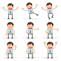 Business Man Cartoon