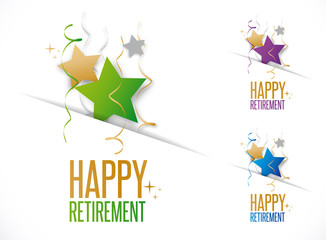 Happy retirement (3 colors)