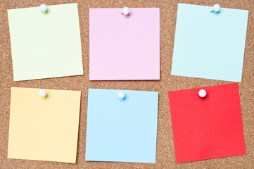 Colourful Adhesive Notes