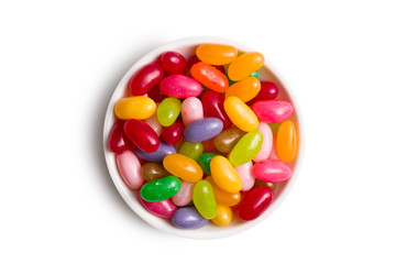 jelly beans in bowl