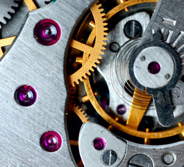 metal clock mechanism