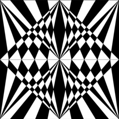 vector black and white abstract art