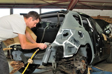 Car body worker.