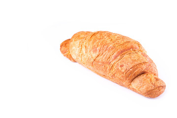 Fresh and tasty French croissant