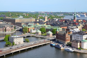 Fototapeta na wymiar Sztokholm, Szwecja - stolica
