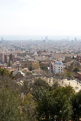 Obraz premium View over Barcelona, Catalonia, Spain
