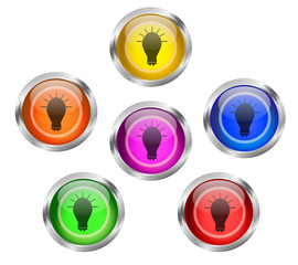 Bulb Icon Button