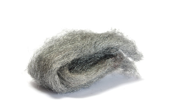 Isolated wire wool