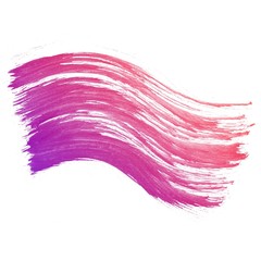 colorful Abstract water color art hand paint on white background