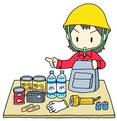 非常持ち出し袋　女性