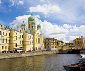 Fototapeta na wymiar St Peterburg, katedra św Izydor