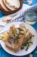 Fried fish fillet