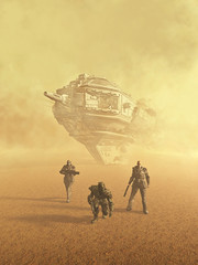 Space Marine Trackers © Algol