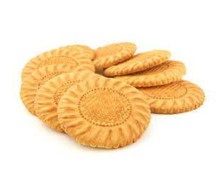 Cookies isolated on a white background