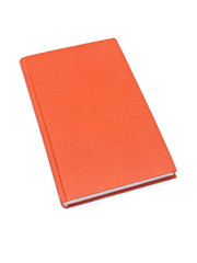 red book isolated on white background