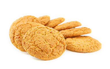 Cookies isolated on a white background