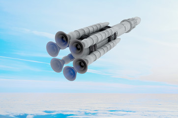 Rakete - 3D Render