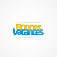 bonnes vacances