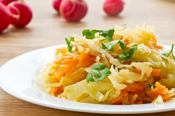 braised cabbage