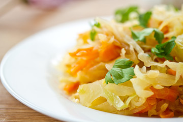 braised cabbage