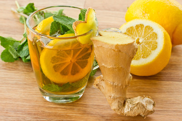 Fototapeta premium ginger tea