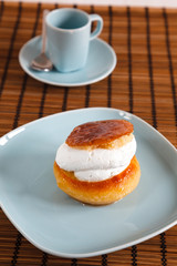 cake with cream fill
