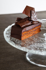 Chocolate sponge cake
