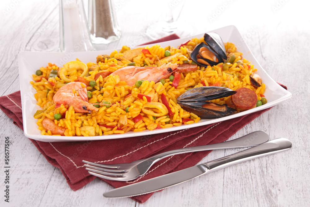 Canvas Prints paella