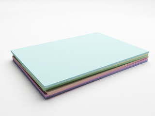 A stack of sheets for notes