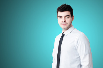 portrait of elegant businessman