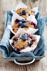 Blueberry muffins - 50582369