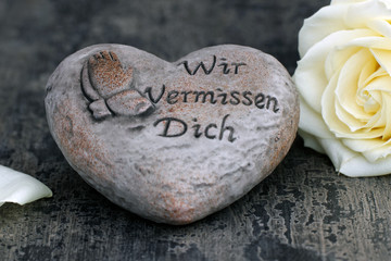 Wir vermissen Dich